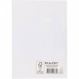 Karton, farbig, A5, Blatt 148x210 mm, 180 g, Weiß, 200 Bl./ 1 Pck