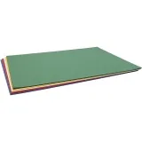 Karton, farbig, Blatt 50x70 cm, 220 g, Sortierte Farben, 100 Bl./ 1 Pck