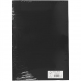 Karton, farbig, A3, Blatt 297x420 mm, 180 g, Schwarz, 100 Bl./ 1 Pck