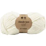 Veloursgarn, L 105 m, Nadel 5-6, Naturweiß, 100 g/ 1 Knäuel