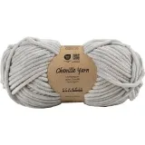 Veloursgarn, L 105 m, Nadel 5-6, Grau, 100 g/ 1 Knäuel