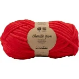 Veloursgarn, L 105 m, Nadel 5-6, Rot, 100 g/ 1 Knäuel