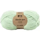 Veloursgarn, L 105 m, Nadel 5-6, Mintgrün, 100 g/ 1 Knäuel