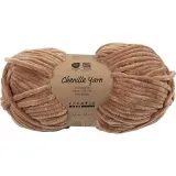 Veloursgarn, L 105 m, Nadel 5-6, Beige, 100 g/ 1 Knäuel