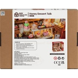 DIY-Miniatur-Zimmer, Konditorei, H 17 cm, L 13,5 cm, B 23, 1 Stk