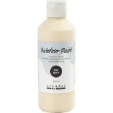 Outdoor-Farbe, seidenmatte, Deckend, Weiß, 250 ml/ 1 Fl.