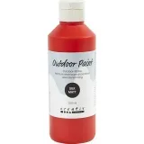 Outdoor-Farbe, seidenmatte, Deckend, Rot, 250 ml/ 1 Fl.