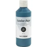 Outdoor-Farbe, seidenmatte, Deckend, Blau, 250 ml/ 1 Fl.