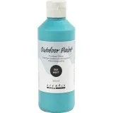 Outdoor-Farbe, seidenmatte, Deckend, Türkisblau, 250 ml/ 1 Fl.