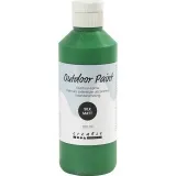 Outdoor-Farbe, seidenmatte, Deckend, Grün, 250 ml/ 1 Fl.