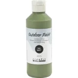 Outdoor-Farbe, seidenmatte, Deckend, Olivgrün, 250 ml/ 1 Fl.
