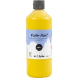 Temperafarbe, Matt, Halbdeckend, Primärgelb, 500 ml/ 1 Fl.