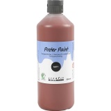 Temperafarbe, Matt, Halbdeckend, Beige, 500 ml/ 1 Fl.