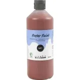 Temperafarbe, Matt, Halbdeckend, Beige, 500 ml/ 1 Fl.