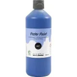 Temperafarbe, Matt, Halbdeckend, Dunkelblau, 500 ml/ 1 Fl.