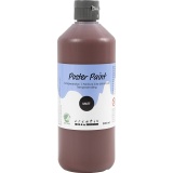 Temperafarbe, Matt, Halbdeckend, Braun, 500 ml/ 1 Fl.