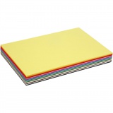 Farbkarton, A3, Blatt 297x420 mm, 180 g, Sortierte Farben, 300 Bl. sort./ 1 Pck