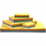 Bastelkarton Frühling, A2,A3,A4,A5,A6, 180 g, Sortierte Farben, 1800 Bl. sort./ 1 Pck