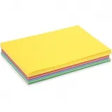 Bastelkarton Frühling, A4, Blatt 210x297 mm, 180 g, Sortierte Farben, 300 Bl. sort./ 1 Pck