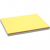 Frühlingskarton, A5, Blatt 148x210 mm, 180 g, Sortierte Farben, 60 Bl. sort./ 1 Pck