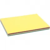 Bastelkarton Frühling, A5, Blatt 148x210 mm, 180 g, Sortierte Farben, 60 Bl. sort./ 1 Pck