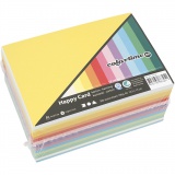 Frühlingskarton, A6, Blatt 105x148 mm, 180 g, Sortierte Farben, 300 Bl. sort./ 1 Pck
