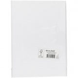 Karton, farbig, A4, Blatt 210x297 mm, 210-220 g, Weiß, 10 Bl./ 1 Pck