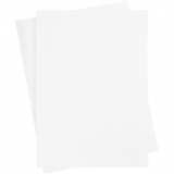 Karton, farbig, A2, Blatt 420x594 mm, 180 g, Weiß, 10 Bl./ 1 Pck