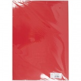 Karton, farbig, A2, Blatt 420x594 mm, 180 g, Weihnachtsrot, 10 Bl./ 1 Pck