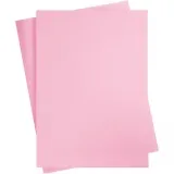 Bastelkarton, A2, Blatt 420x594 mm, 180 g, Hellpink, 10 Bl./ 1 Pck
