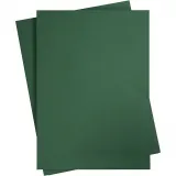 Bastelkarton, A2, Blatt 420x594 mm, 180 g, Dunkelgrün, 10 Bl./ 1 Pck