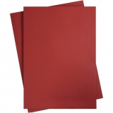 Karton, farbig, A2, Blatt 420x594 mm, 180 g, Dunkelrot, 10 Bl./ 1 Pck