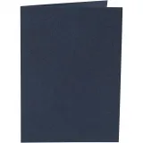 Karten, Kartengröße 10,5x15 cm, 220 g, Blau, 10 Stk/ 1 Pck