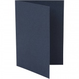 Karten, Kartengröße 10,5x15 cm, 220 g, Blau, 10 Stk/ 1 Pck