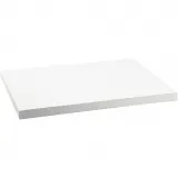 Karton, einfärbig, A2, Blatt 420x594 mm, 250 g, Weiß, 100 Bl./ 1 Pck