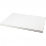 Karton, farbig, A2, Blatt 420x594 mm, 250 g, Weiß, 100 Bl./ 1 Pck