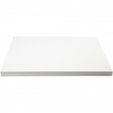 Karton, farbig, A2, Blatt 420x594 mm, 250 g, Weiß, 100 Bl./ 1 Pck