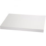 Karton, farbig, A3, Blatt 297x420 mm, 250 g, Weiß, 100 Bl./ 1 Pck