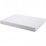 Karton, farbig, A4, Blatt 210x297 mm, 250 g, Weiß, 100 Bl./ 1 Pck