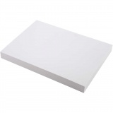 Karton, farbig, A4, Blatt 210x297 mm, 250 g, Weiß, 100 Bl./ 1 Pck