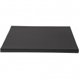 Karton, farbig, A2, Blatt 420x594 mm, 200 g, Schwarz, 100 Bl./ 1 Pck
