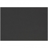Karton, farbig, A6, Blatt 105x148 mm, 200 g, Schwarz, 100 Bl./ 1 Pck