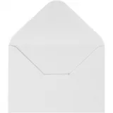 Umschläge, Umschlaggröße 11,5x16 cm, 110, Weiß, 10 Stk/ 1 Pck