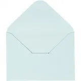 Umschläge, Umschlaggröße 11,5x16 cm, 110, Hellblau, 10 Stk/ 1 Pck