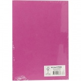 Karton, farbig, A4, Blatt 210x297 mm, 180 g, Pink, 100 Bl./ 1 Pck