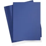 Bastelkarton, A4, Blatt 210x297 mm, 180 g, Dunkelblau, 100 Bl./ 1 Pck
