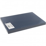 Karton, farbig, A4, Blatt 210x297 mm, 180 g, Dunkelblau, 100 Bl./ 1 Pck