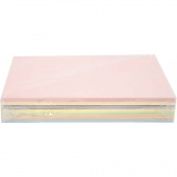 Pastellkarton, A4, Blatt 210x297 mm, 160 g, Pastellfarben, 210 Bl. sort./ 1 Pck