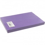 Karton, farbig, A4, Blatt 210x297 mm, 180 g, Flieder, 100 Bl./ 1 Pck