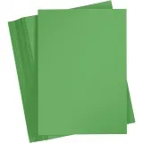 Bastelkarton, A4, Blatt 210x297 mm, 180 g, Grasgrün, 100 Bl./ 1 Pck